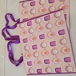 Homegoods TJMaxx Marshalls Viral Kitty Cats Reuseable Tote Bags Set of 2 NWOT